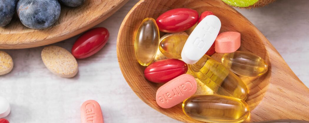 ผลิตภัณฑ์เสริมอาหารและวิตามิน